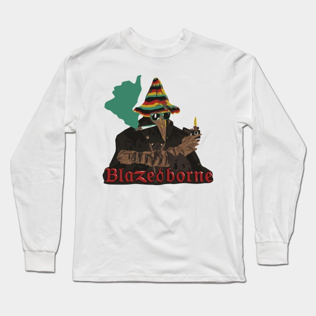 Blazedborne Long Sleeve T-Shirt by hoodwinkedfool